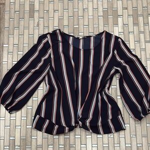 Pink Republic Black and White Blouse